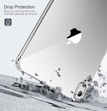 Clear Case for Ipad (A16) 11Th Generation 2025 11-Inch/10Th Generation 2022 10.9 Inch, Lightweight Soft TPU, Anti-Scratch Ultra Slim Protective Tablet Cover, Shockproof Impact Resistant, Clear